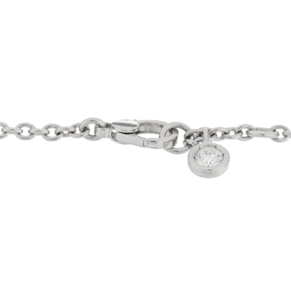 Hermes 18K White Gold Diamond Finesse Bracelet SH 3 of 4