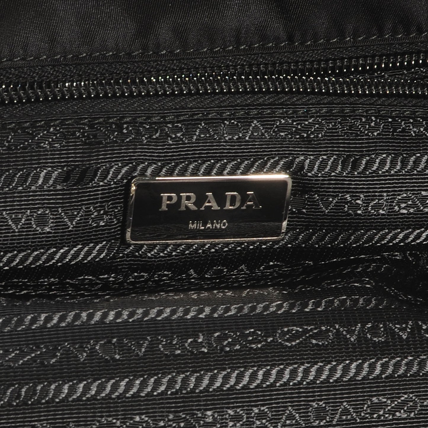 Tessuto Nylon Large Tote Nero Black