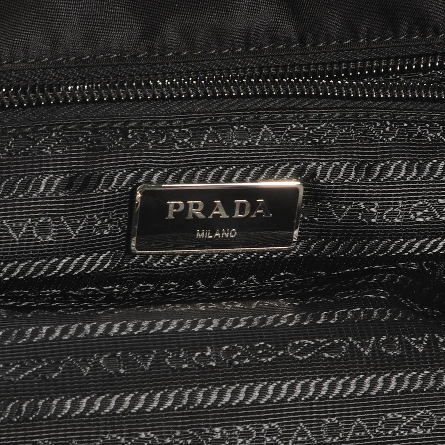 Prada Tessuto Nylon Large Tote Nero Black 7 of 11
