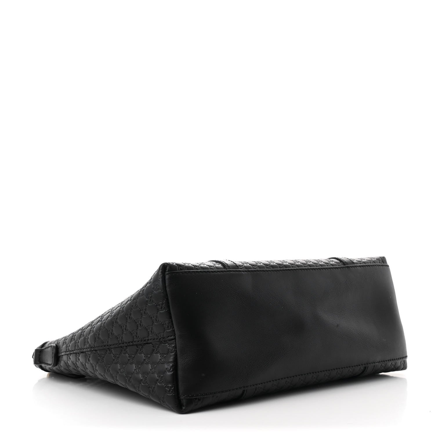 Gucci Soft Microguccissima Small Zippered Satchel Black 4 of 10
