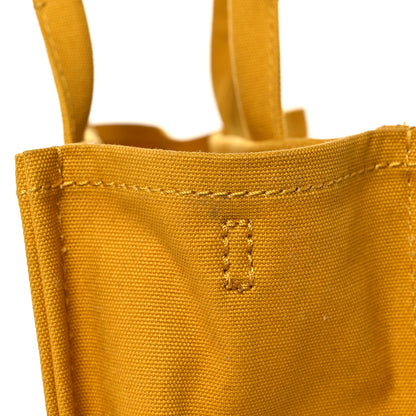Marc Jacobs Cotton Canvas The Traveler Tote Bag Slate Yellow 12 of 12