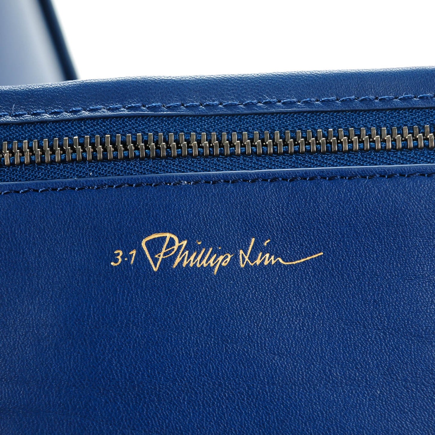 3.1 Smooth Calfskin Large Soleil Bucket Bag Midnight Blue