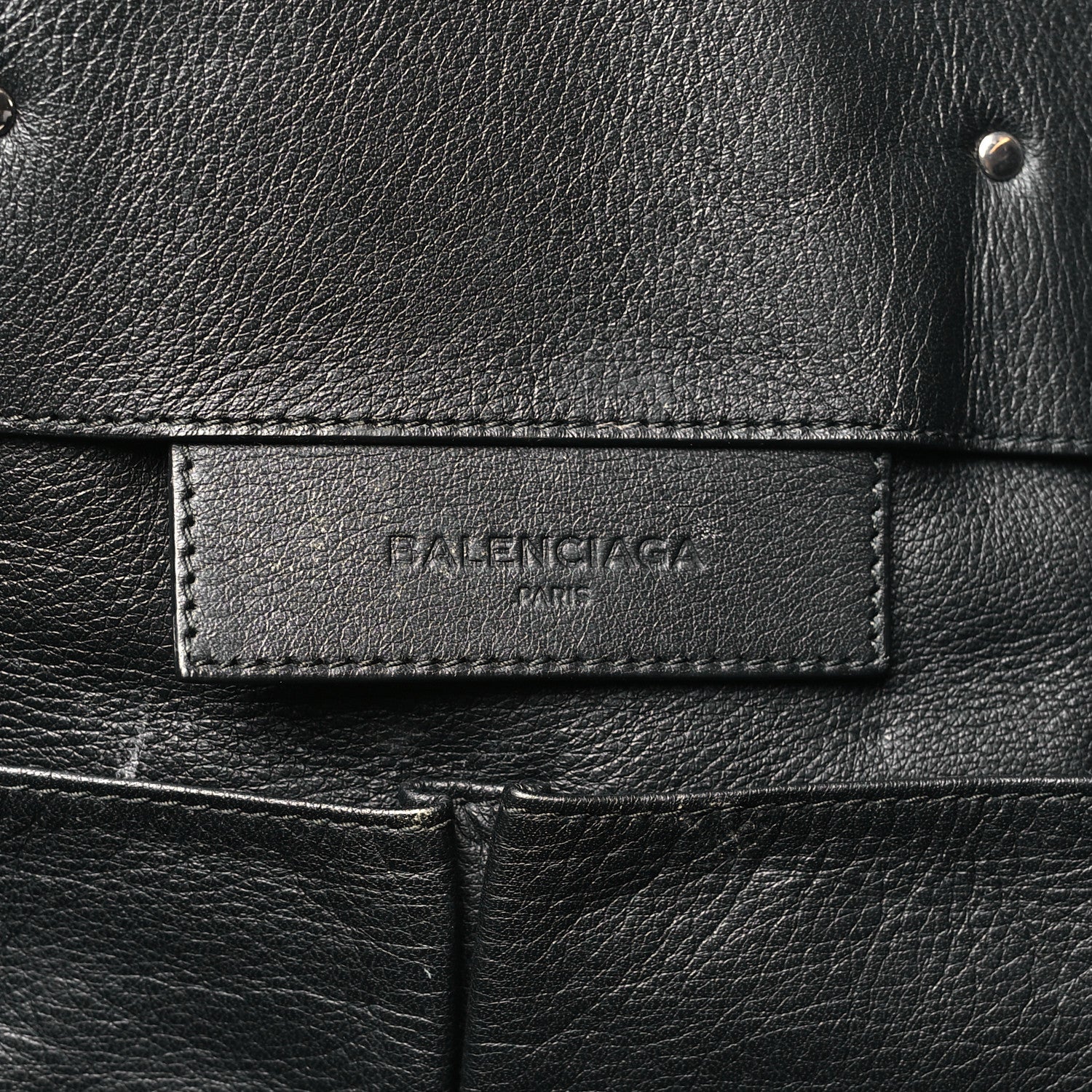 Balenciaga Supple Calfskin Papier A4 Zip Around Tote Black 7 of 13