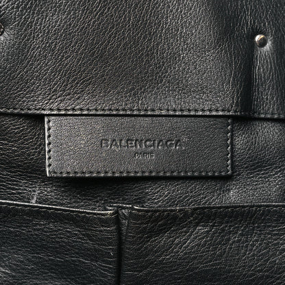 Balenciaga Supple Calfskin Papier A4 Zip Around Tote Black 7 of 13