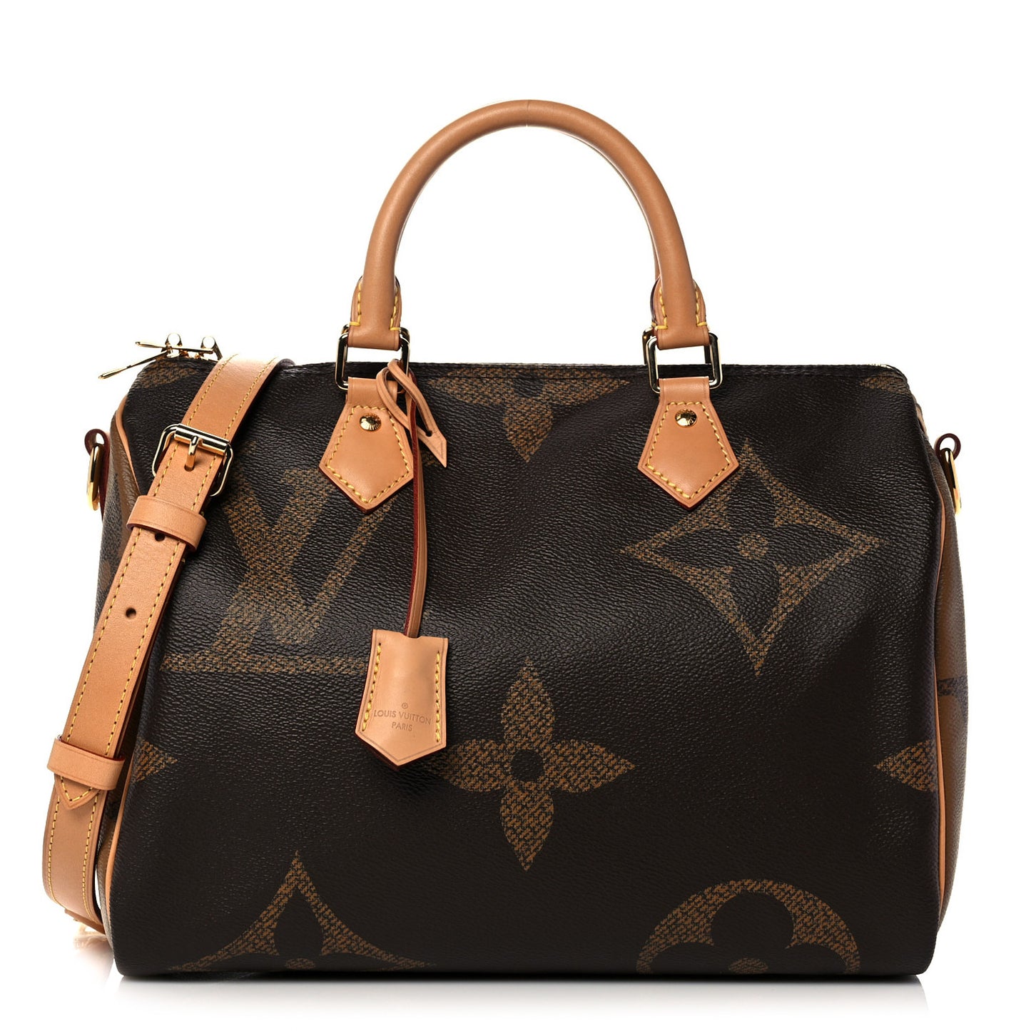 Reverse Monogram Giant Speedy Bandouliere 30