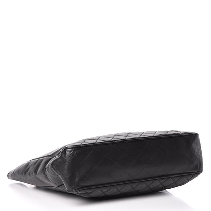 Chanel Lambskin Shopping Tote Black 4 of 12
