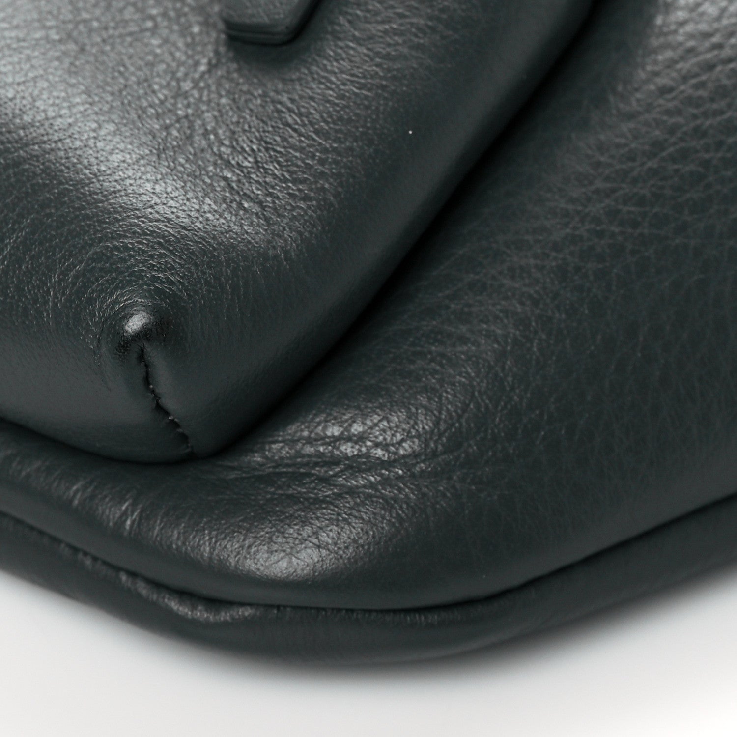 Balenciaga Smooth Calfskin Logo Large Everyday Beltpack Dark Grey White 9 of 9
