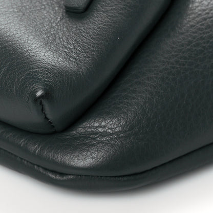 Balenciaga Smooth Calfskin Logo Large Everyday Beltpack Dark Grey White 9 of 9
