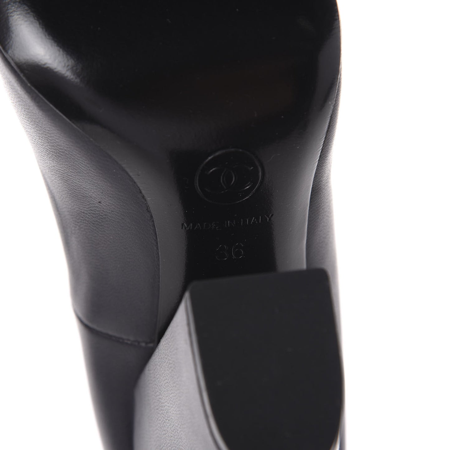 Lambskin Escarpins CC Pumps 36 Dark Grey