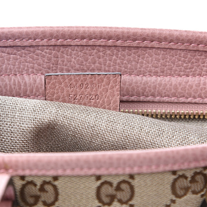 Gucci Monogram Small Bree Tote Beige Soft Pink 6 of 8