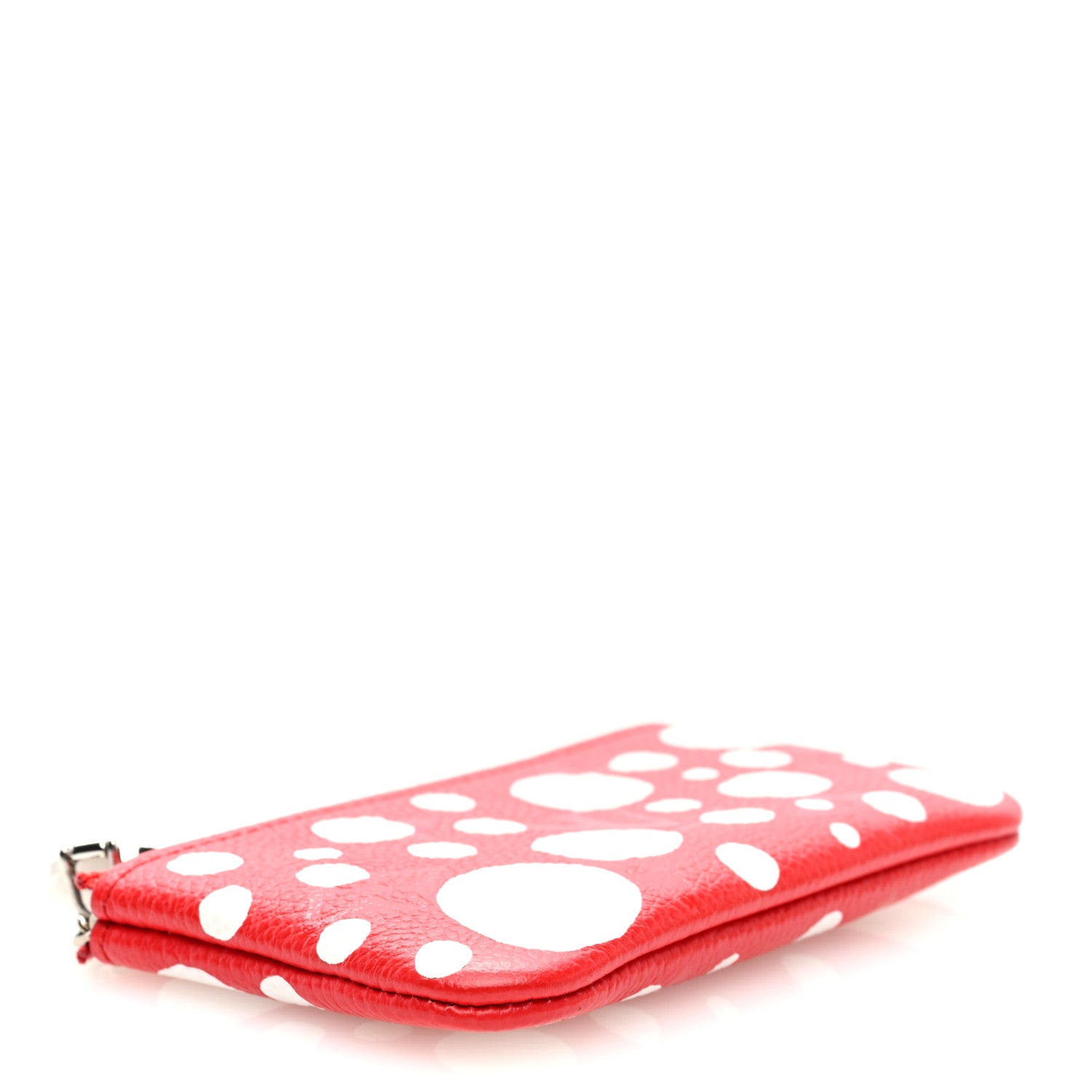 Louis Vuitton LV X YK Empreinte Infinity Dots Key Pouch Red White 4 of 7