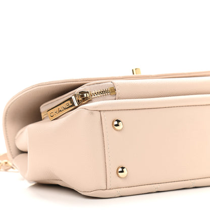 Chanel Caviar Quilted Medium Business Affinity Flap Beige 5 of 11