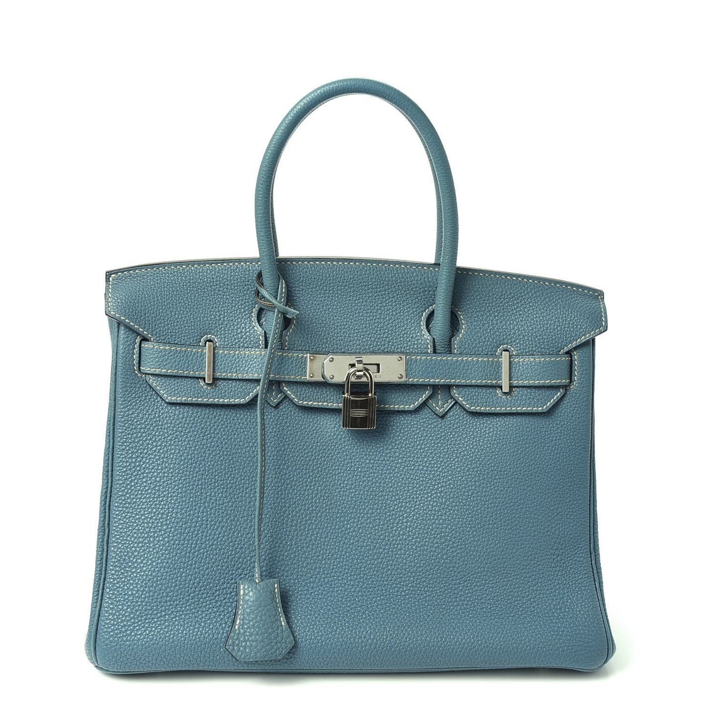 Togo Birkin 30 Blue Jean