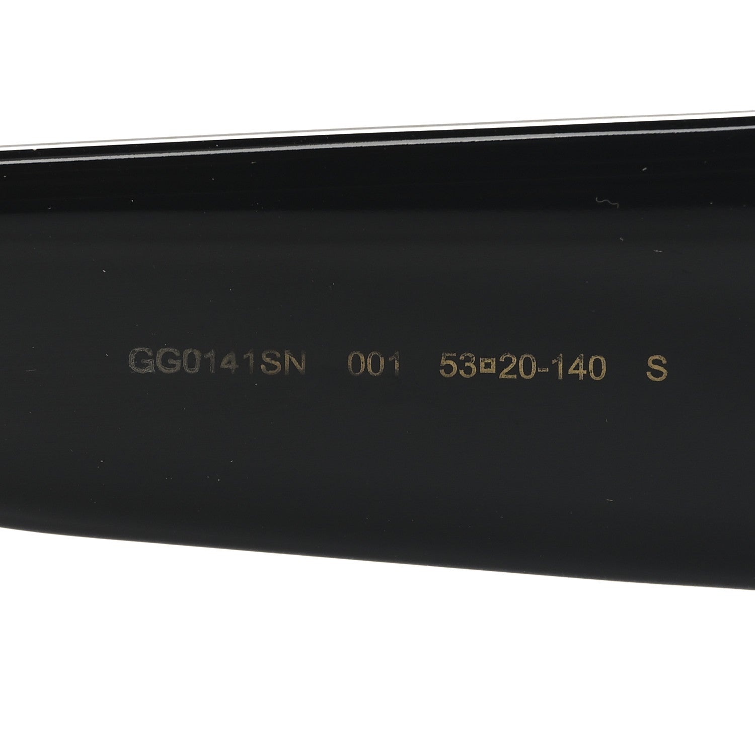 Gucci Acetate Square Frame Sunglasses GG0141SN Black 7 of 8