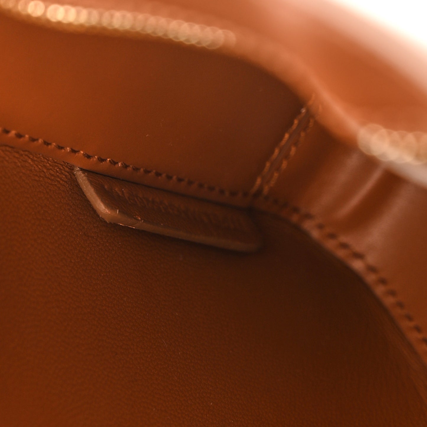 Smooth Calfskin TB Shoulder Bag Warm Tan