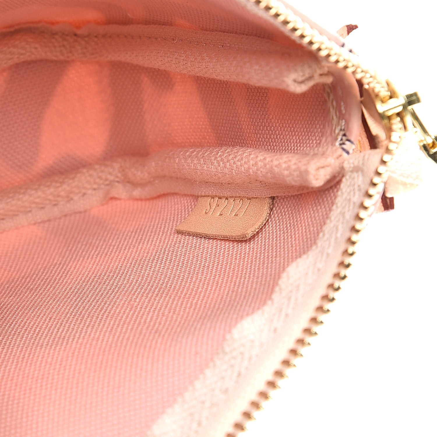 Louis Vuitton Damier Azur Tahitienne Mini Pochette Accessories 6 of 7