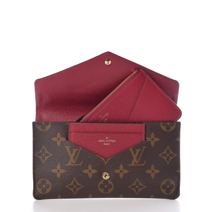 Louis Vuitton Monogram Jeanne Wallet Fuchsia 7 of 13