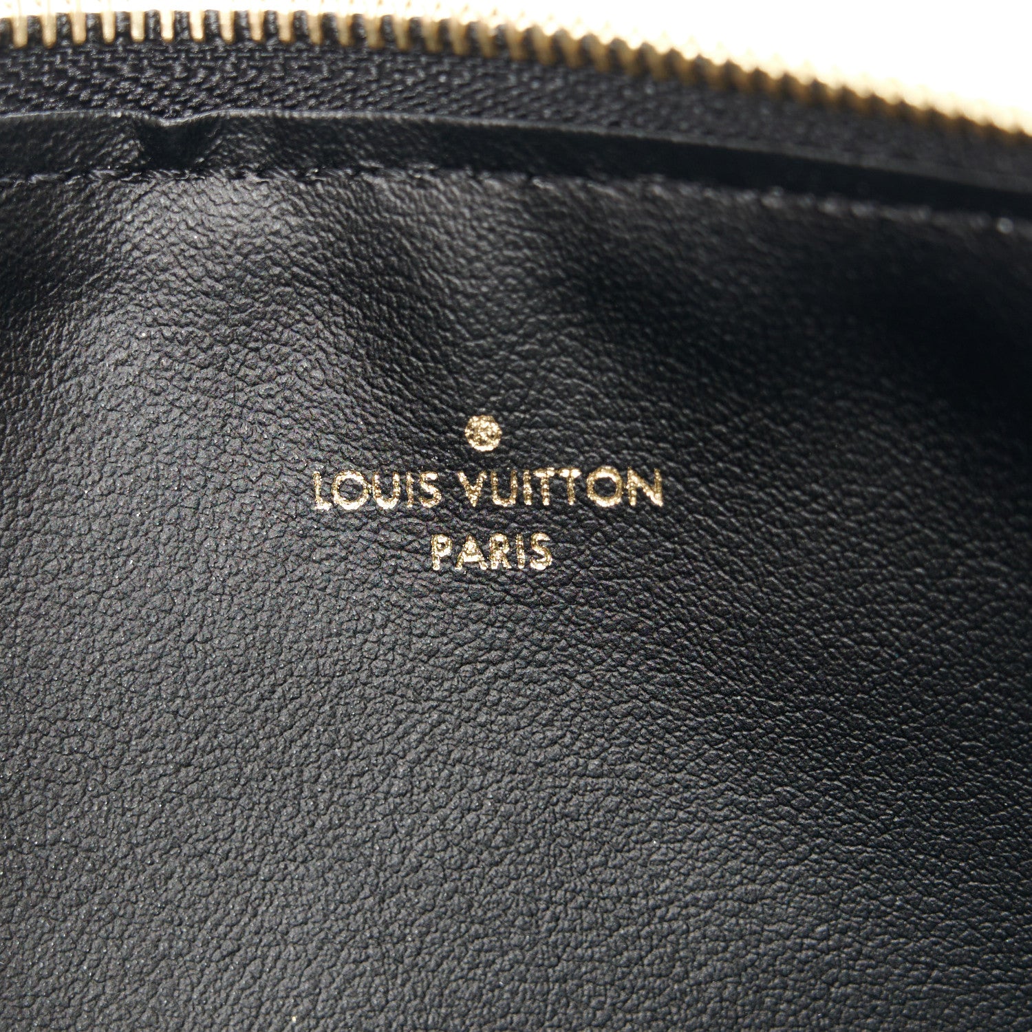 Louis Vuitton Empreinte Pochette Felicie Chain Wallet Black 9 of 14
