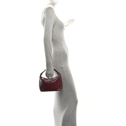 Bottega Veneta Calfskin Nappa Intrecciato Mini Wallace Barolo 2 of 10