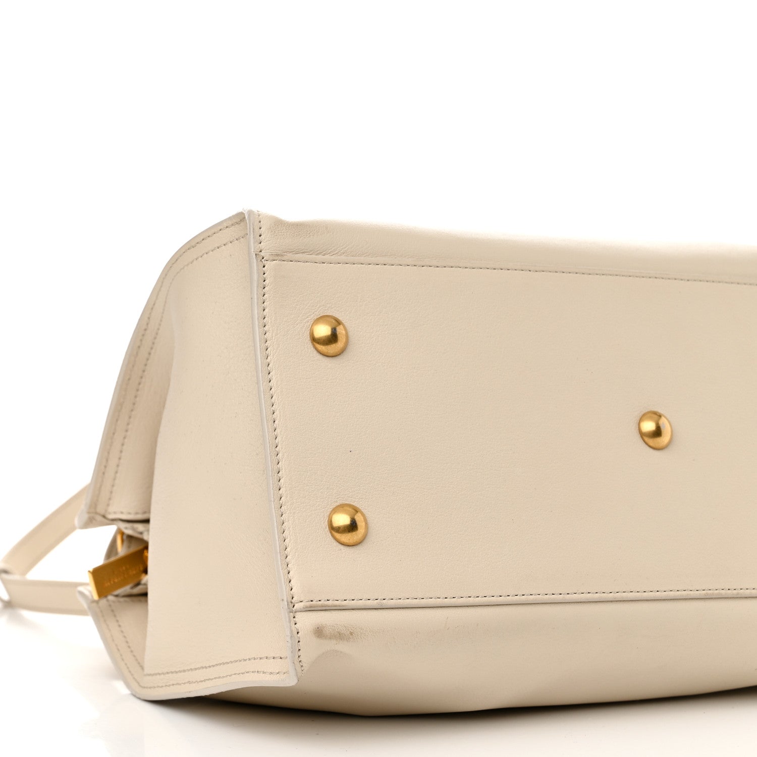 Saint Laurent Calfskin Small Classic Y Cabas Beige 8 of 16