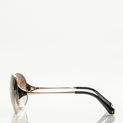 Louis Vuitton Daisy Sunglasses Z0262U Marron 2 of 6