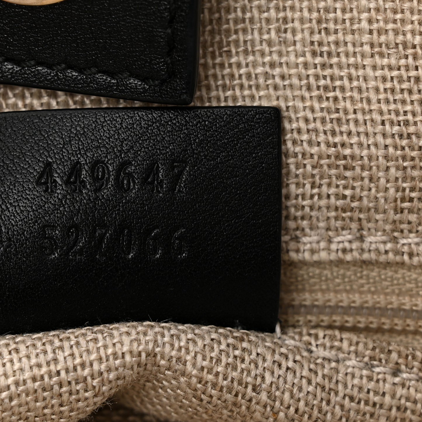 Microguccissima Medium Joy Tote Black