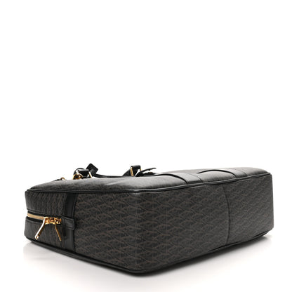 Saint Laurent Toile Classic Monogram Rodeo Briefcase Black 4 of 14