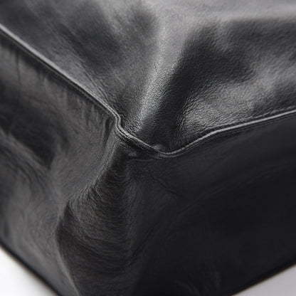 Chanel Lambskin CC Tote Black 10 of 12