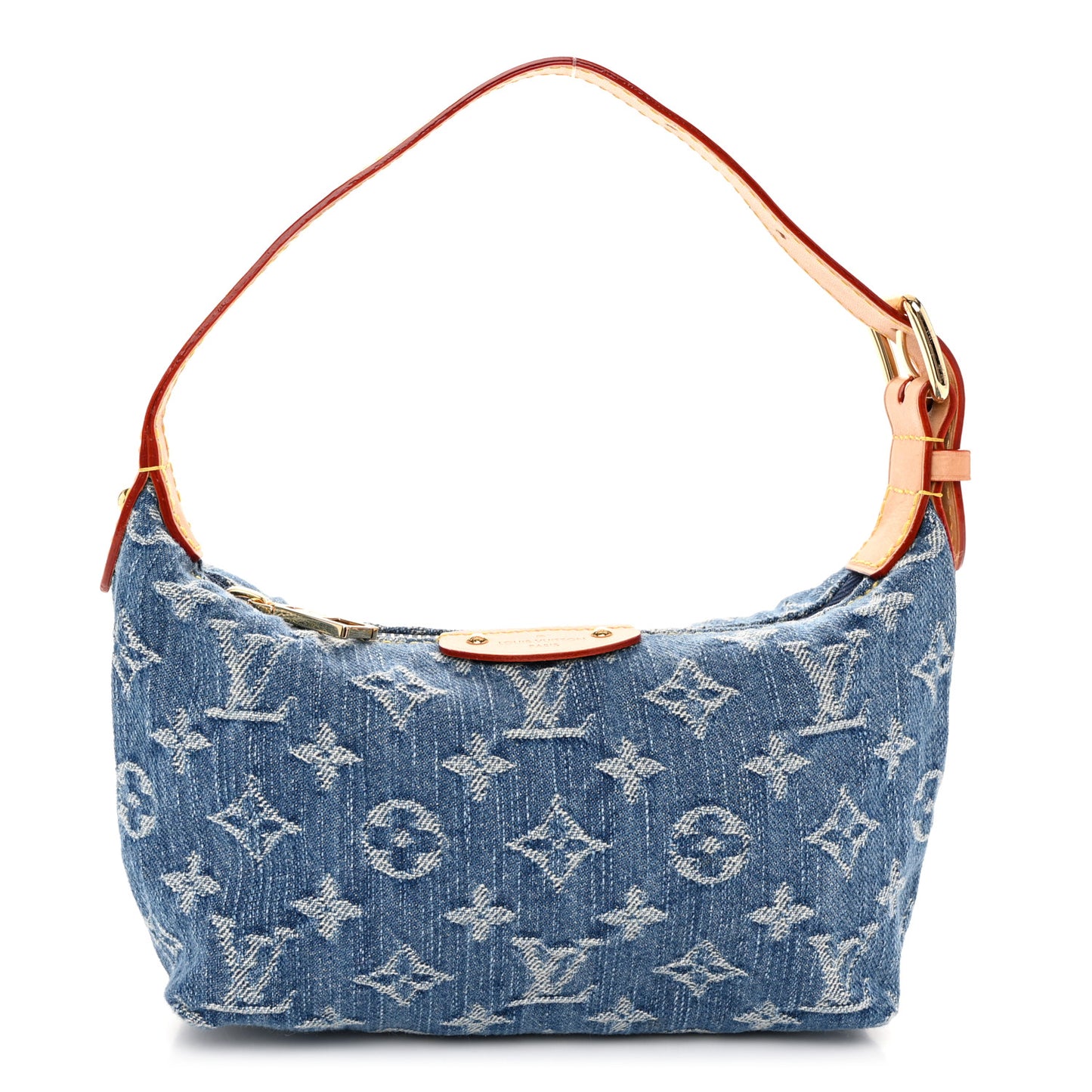 Monogram Denim Hills Pochette Blue