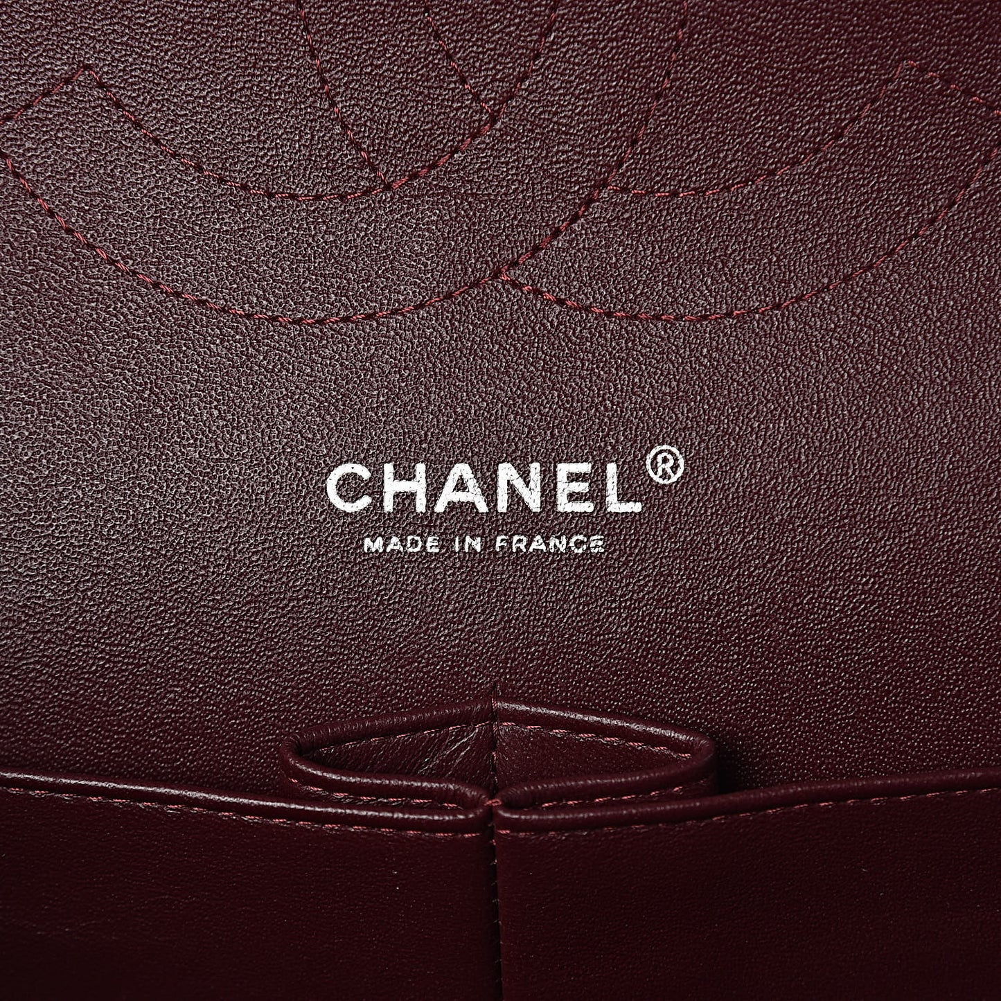 Lambskin Quilted Jumbo Double Flap Black