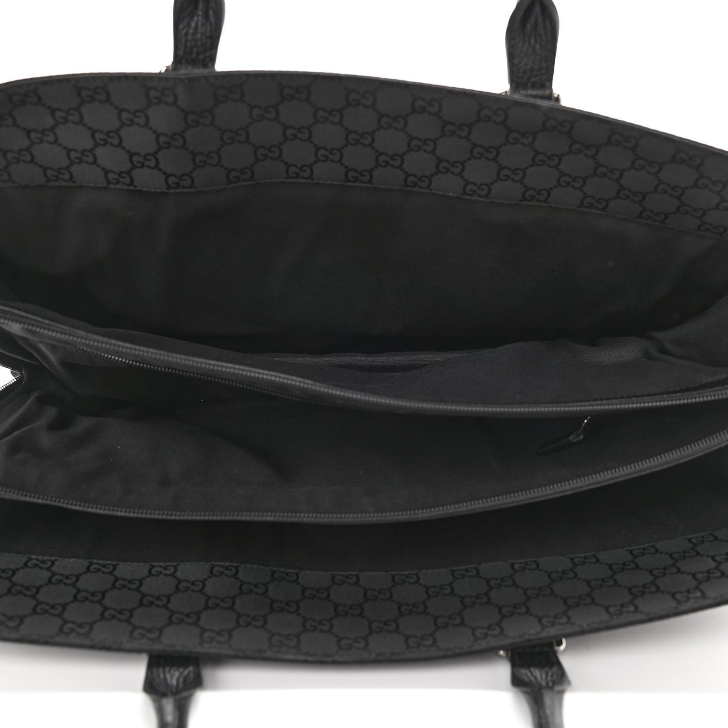 Nylon Monogram Executive Bag Black