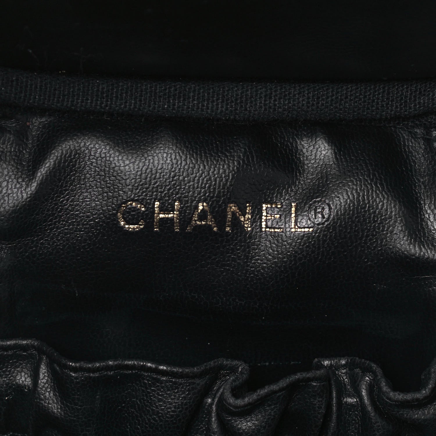 Chanel Caviar Vanity Cosmetic Case Black 11 of 15