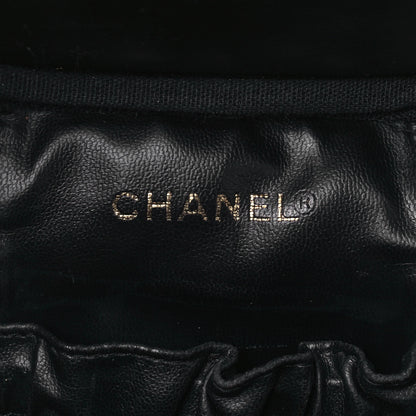 Chanel Caviar Vanity Cosmetic Case Black 11 of 15