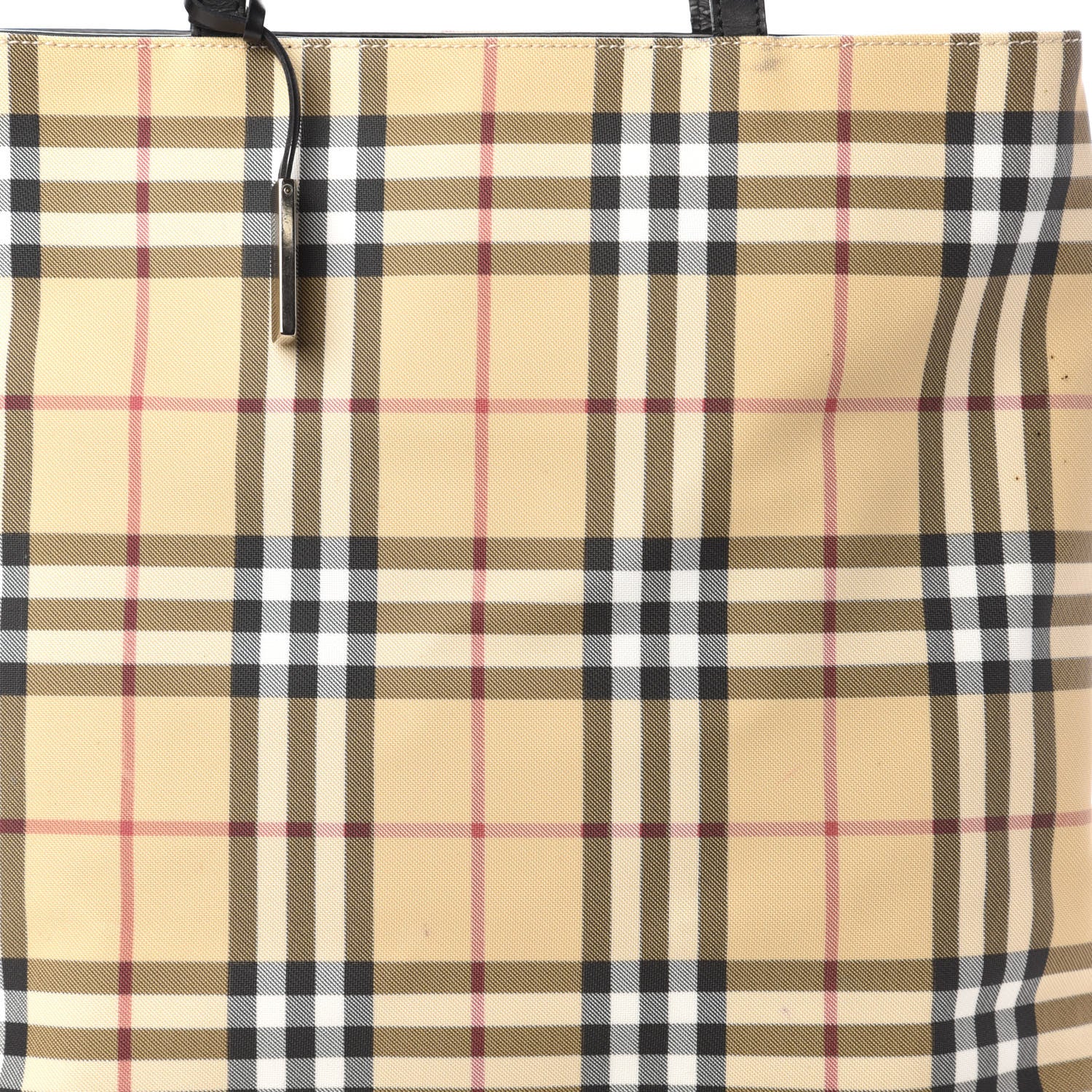 Burberry House Check Medium Tote Black 9 of 11