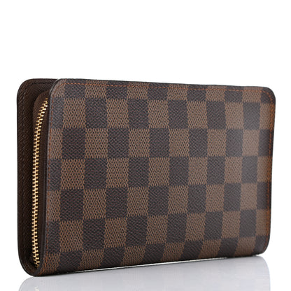 Louis Vuitton Damier Ebene Porte-Monnaie Zippy Wallet 3 of 8