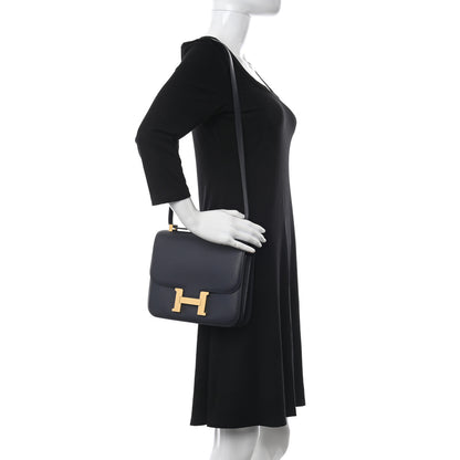 Hermes Evercolor Constance 24 Bleu Nuit 2 of 18