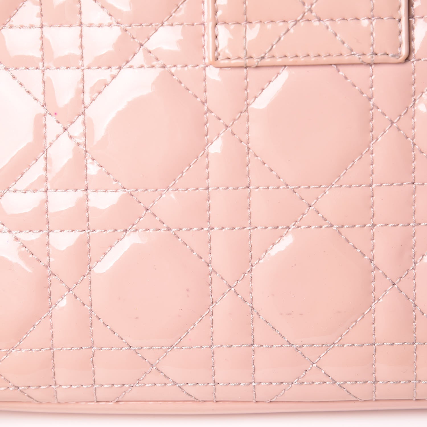 Christian Dior Patent Cannage New Lock Pouch Light Pink 14 of 14