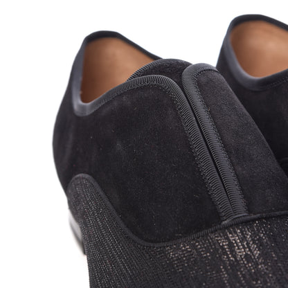 Christian Louboutin Suede Strass Mens Alpha Male Flat Loafers 42 Black 9 of 10