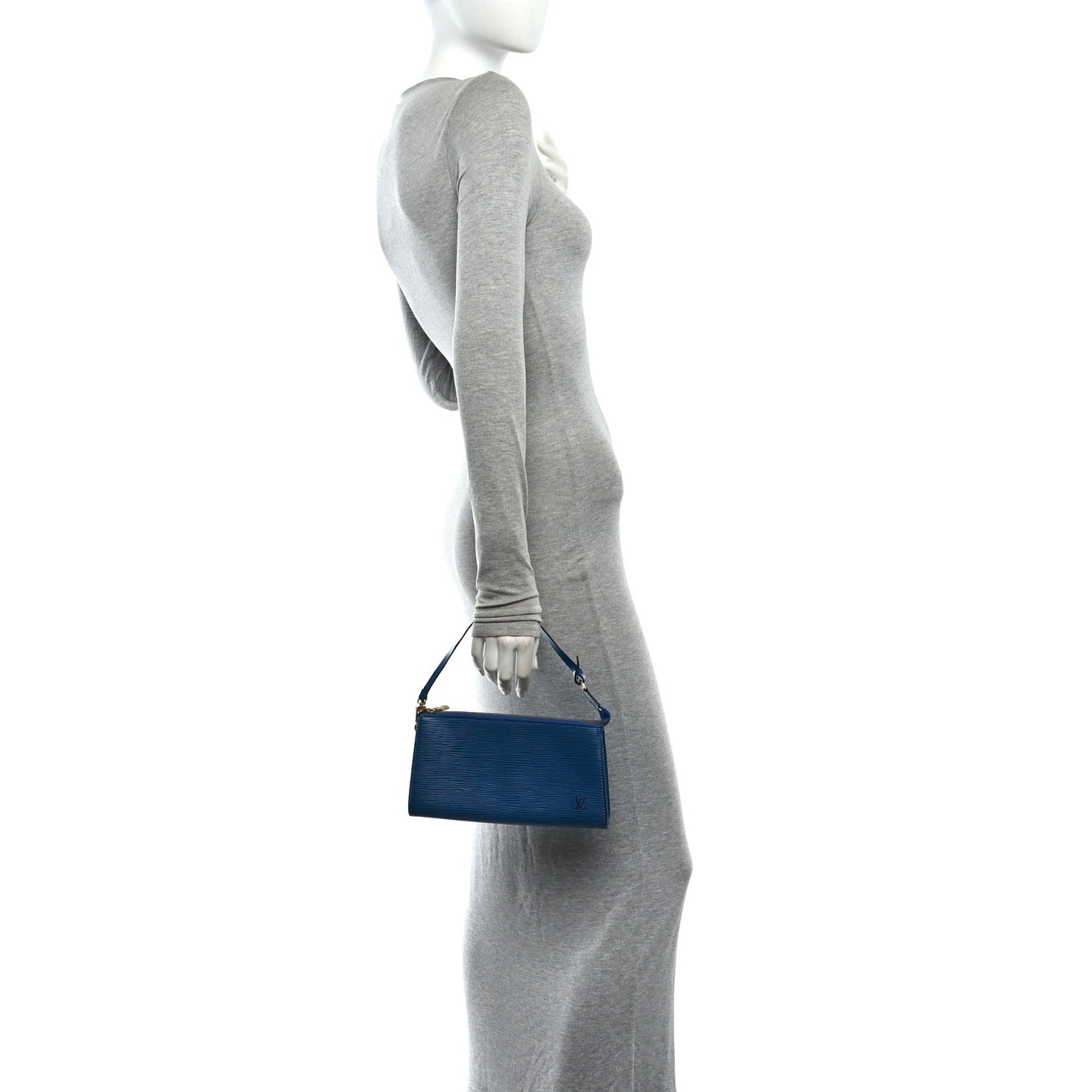 Epi Pochette Accessories 24 Myrtille