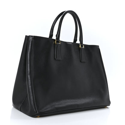 Prada Saffiano Lux Medium Tote Black 3 of 8