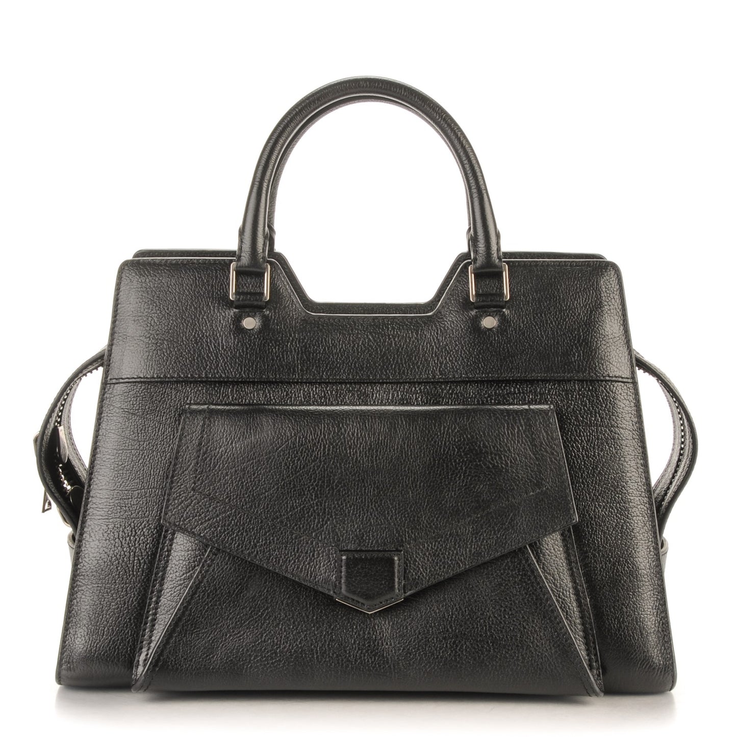Vacchetta Calfskin Small PS13 Satchel Black