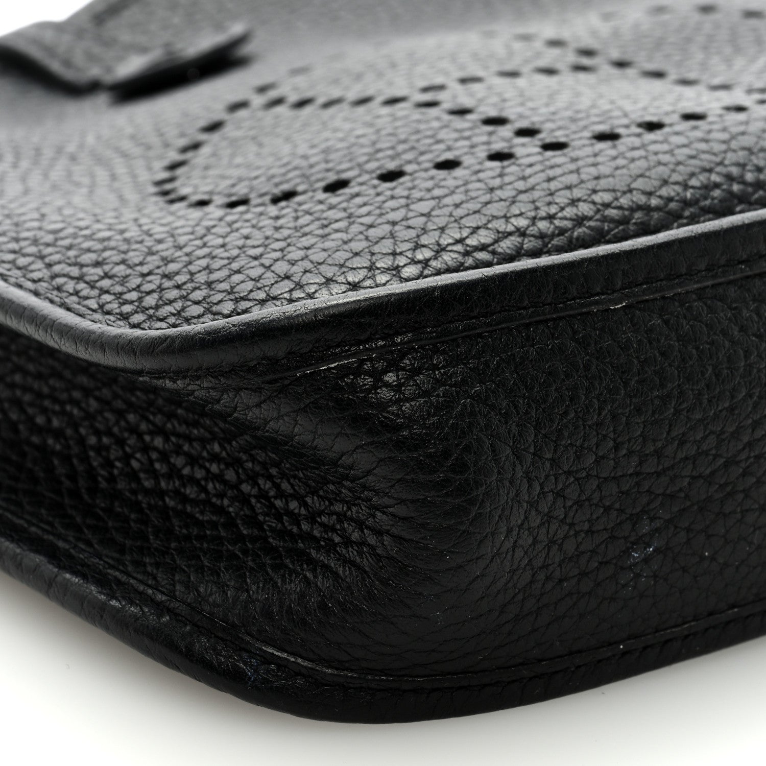 Hermes Taurillon Clemence Evelyne TPM Black 8 of 9