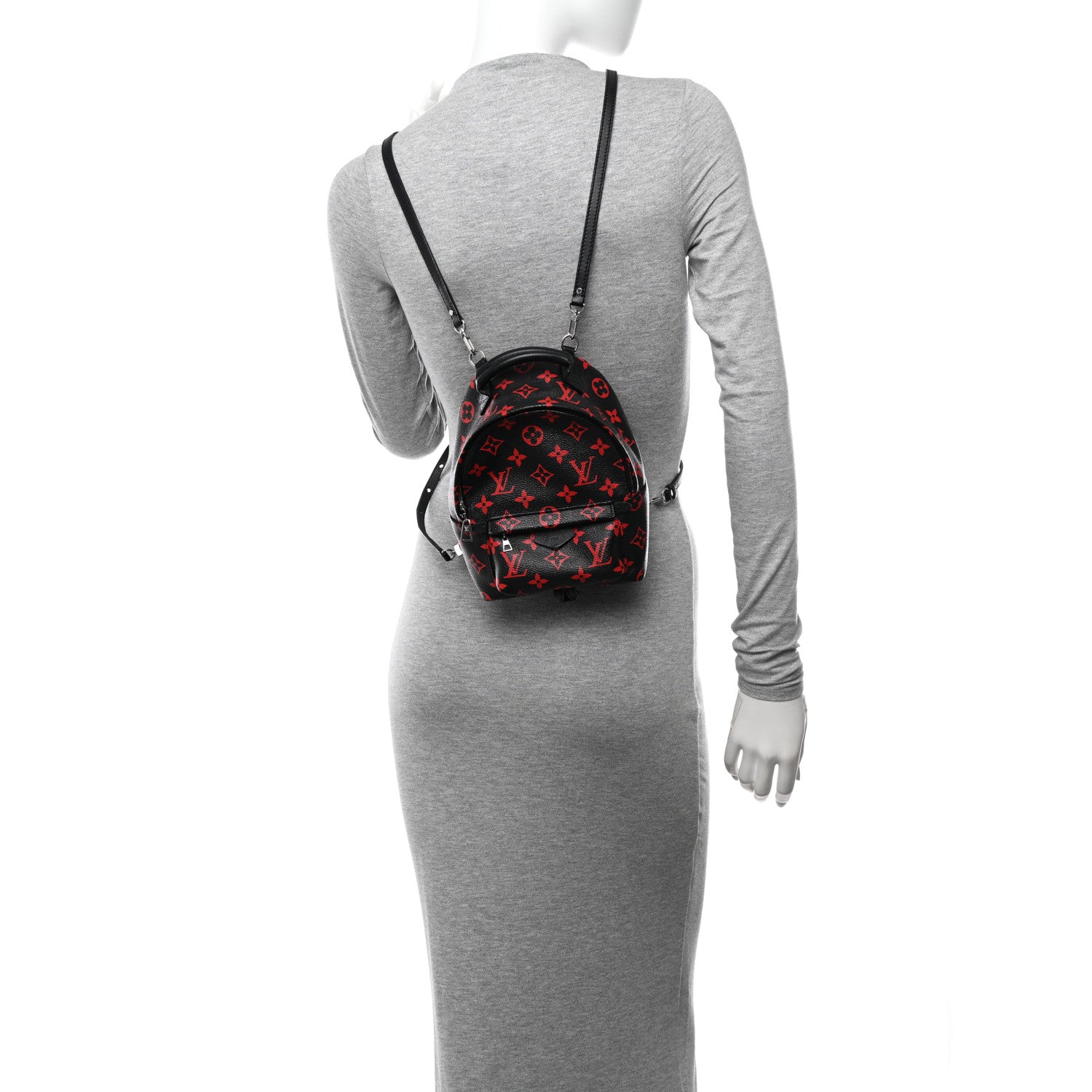 Louis Vuitton Monogram Infrarouge Palm Springs Backpack Mini 2 of 12