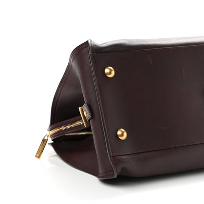 Saint Laurent Calfskin Medium Classic Y Cabas Bordeaux 8 of 11