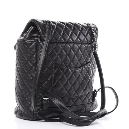 Chanel Lambskin Quilted Large Urban Spirit Backpack Black 3 of 19