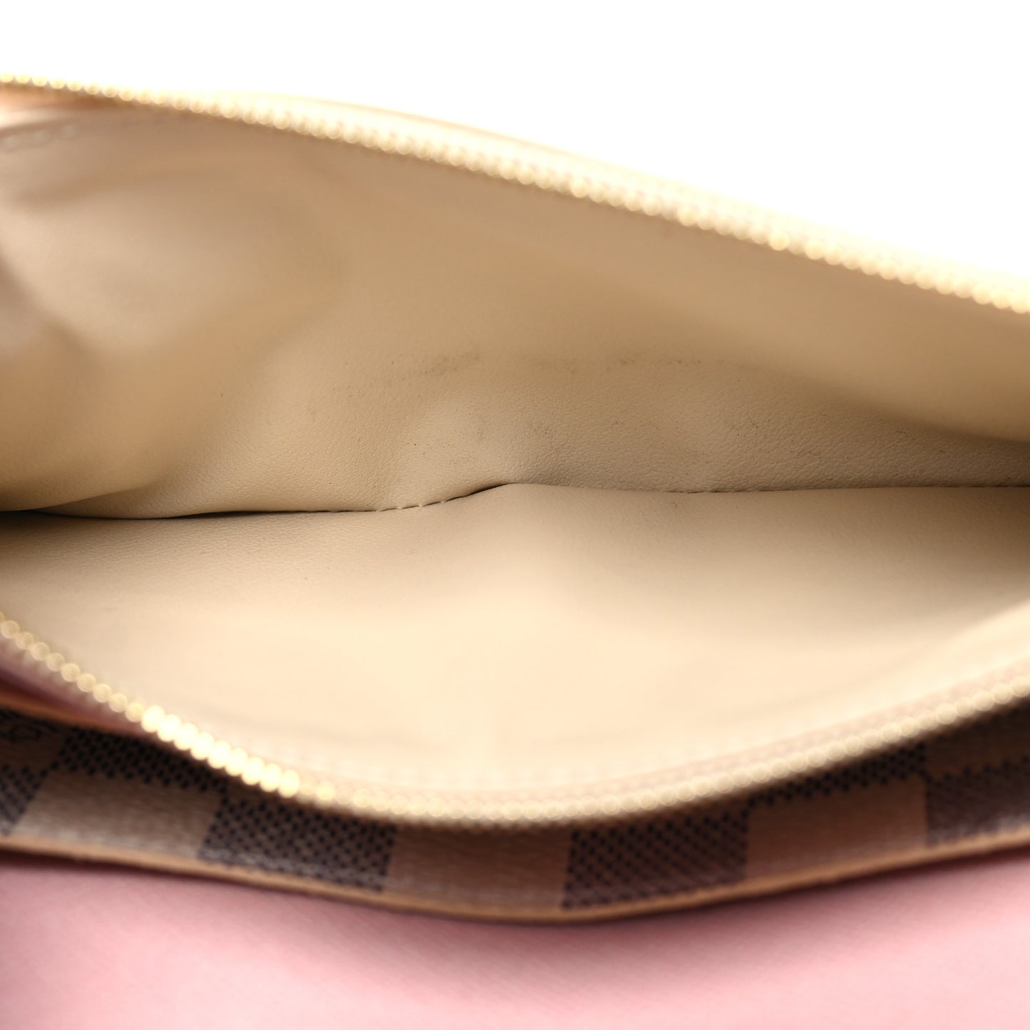 Damier Azur Emilie Wallet Rose Ballerine