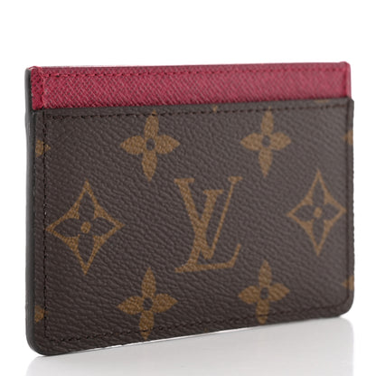 Louis Vuitton Monogram Card Holder Fuchsia 3 of 9