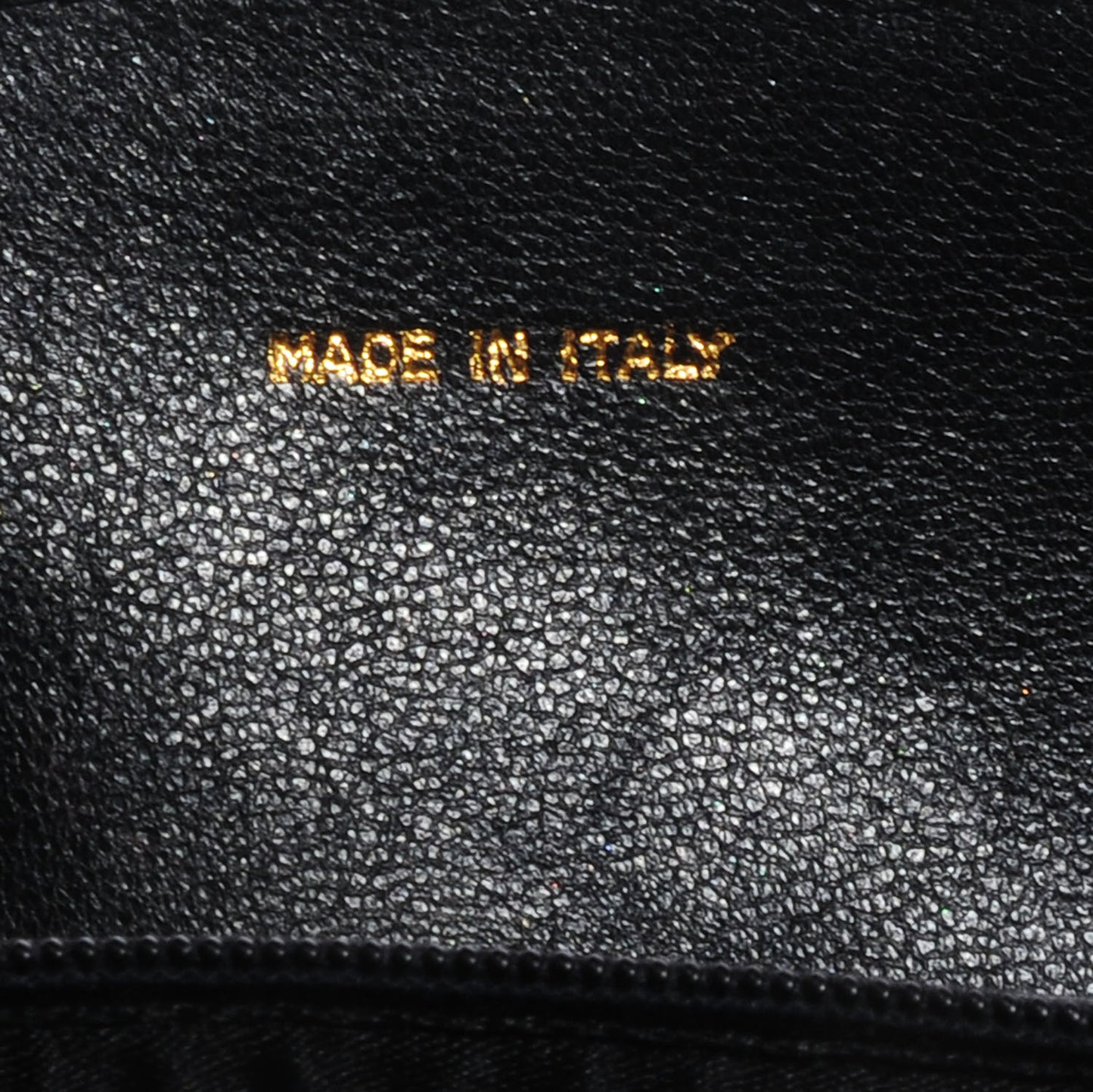 Lambskin Small Tassel Single Flap Black