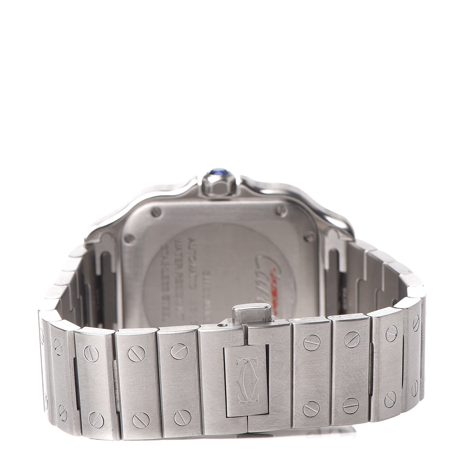 Cartier Stainless Steel 35mm Santos de Cartier Automatic Watch 4 of 9
