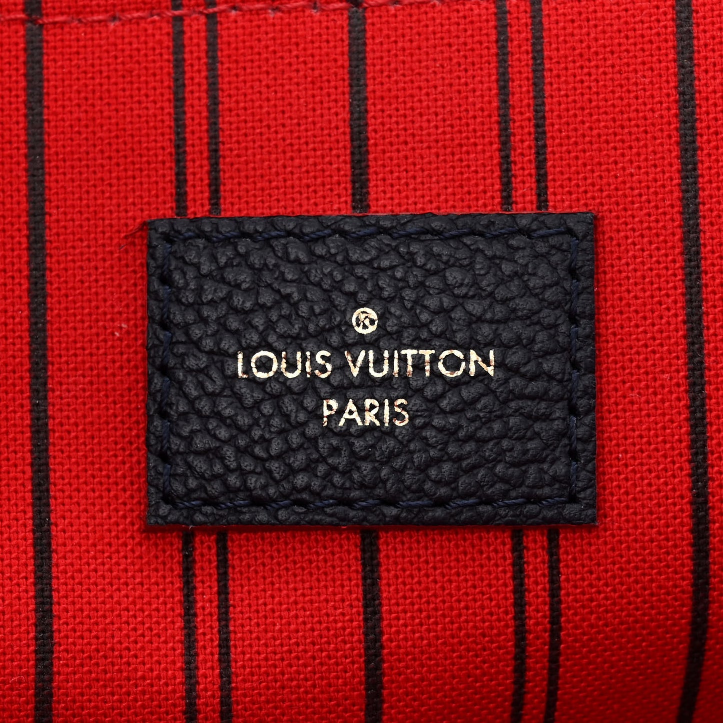 Empreinte Pochette Metis Marine Rouge